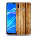 Дизайнерский пластиковый чехол для Huawei Y6 (2019) Дерево