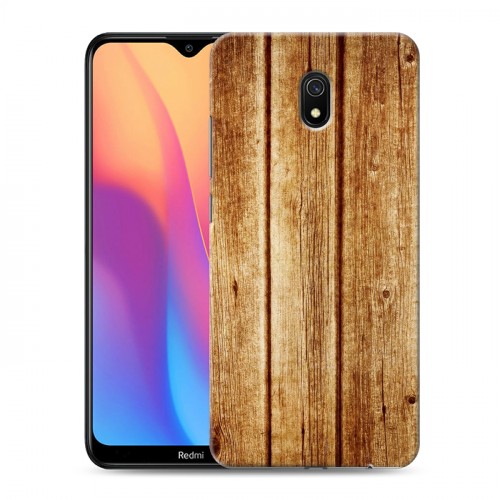 Дизайнерский силиконовый с усиленными углами чехол для Xiaomi RedMi 8A Дерево