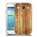 Дизайнерский пластиковый чехол для Samsung Galaxy Core Дерево