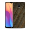 Дизайнерский силиконовый с усиленными углами чехол для Xiaomi RedMi 8A Дерево