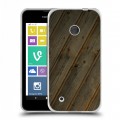 Дизайнерский пластиковый чехол для Nokia Lumia 530 Дерево