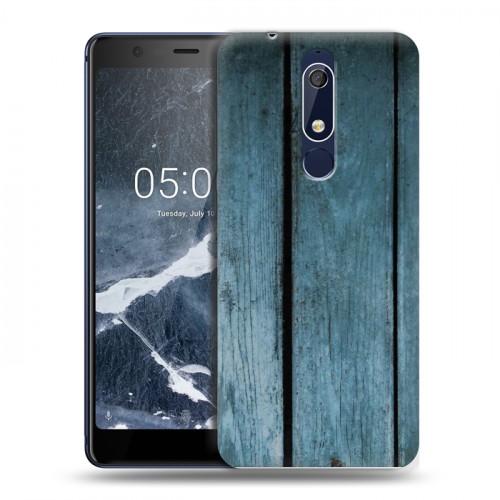 Дизайнерский пластиковый чехол для Nokia 5.1 Дерево