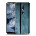 Дизайнерский силиконовый чехол для Nokia 6.1 Plus Дерево