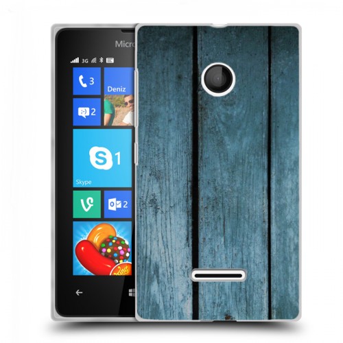 Дизайнерский пластиковый чехол для Microsoft Lumia 435 Дерево
