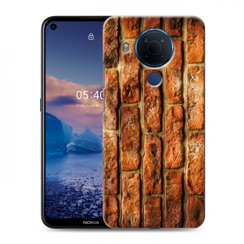 Дизайнерский силиконовый чехол для Nokia 5.4 Кирпич