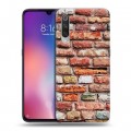 Дизайнерский силиконовый с усиленными углами чехол для Xiaomi Mi9 Кирпич