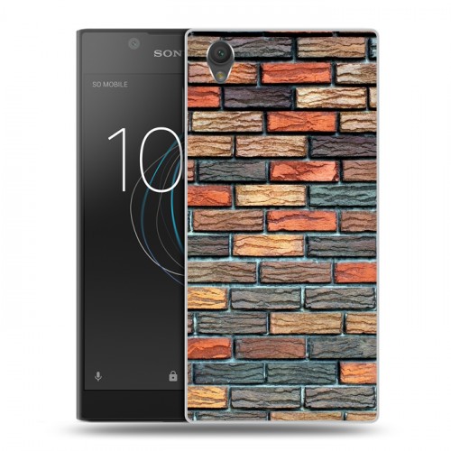 Дизайнерский пластиковый чехол для Sony Xperia L1 Кирпич