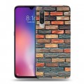 Дизайнерский силиконовый с усиленными углами чехол для Xiaomi Mi9 Кирпич