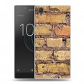 Дизайнерский пластиковый чехол для Sony Xperia L1 Кирпич