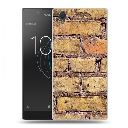 Дизайнерский пластиковый чехол для Sony Xperia L1 Кирпич