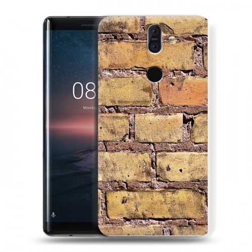 Дизайнерский пластиковый чехол для Nokia 8 Sirocco Кирпич