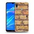 Дизайнерский пластиковый чехол для Huawei Y6 (2019) Кирпич