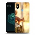 Дизайнерский силиконовый чехол для Xiaomi Mi A2 Грызуны