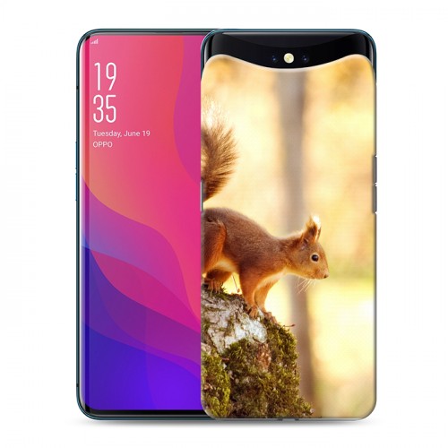 Дизайнерский силиконовый чехол для OPPO Find X Грызуны