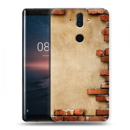 Дизайнерский пластиковый чехол для Nokia 8 Sirocco Кирпич