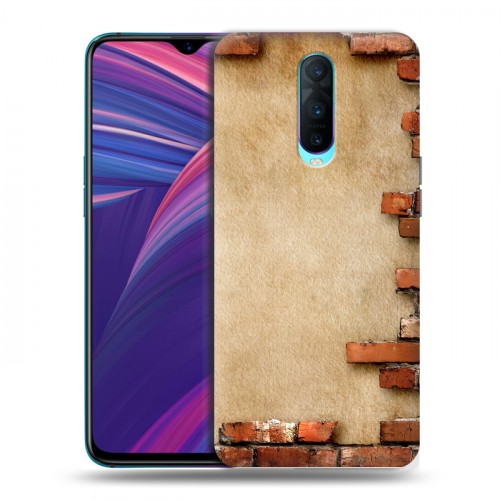 Дизайнерский пластиковый чехол для OPPO RX17 Pro Кирпич