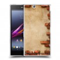 Дизайнерский пластиковый чехол для Sony Xperia Z Ultra  Кирпич