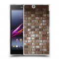 Дизайнерский пластиковый чехол для Sony Xperia Z Ultra  Кирпич