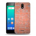 Дизайнерский силиконовый чехол для Micromax Q409 Кирпич