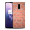 Дизайнерский пластиковый чехол для OnePlus 7 Кирпич