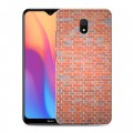 Дизайнерский силиконовый с усиленными углами чехол для Xiaomi RedMi 8A Кирпич