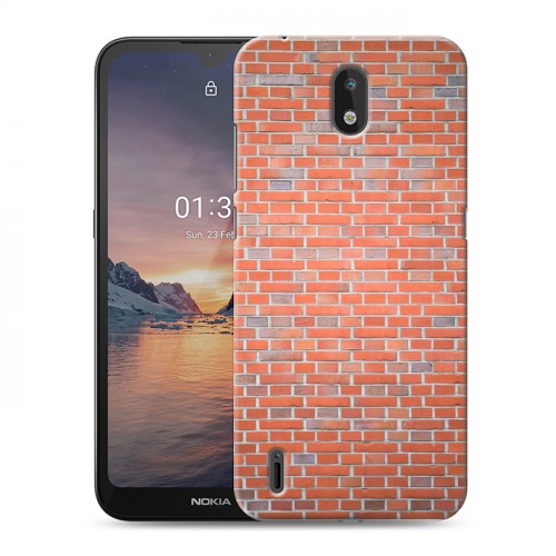 Дизайнерский силиконовый чехол для Nokia 1.3 Кирпич