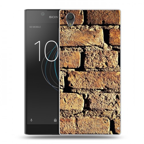 Дизайнерский пластиковый чехол для Sony Xperia L1 Кирпич