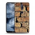 Дизайнерский силиконовый чехол для Nokia 6.1 Plus Кирпич