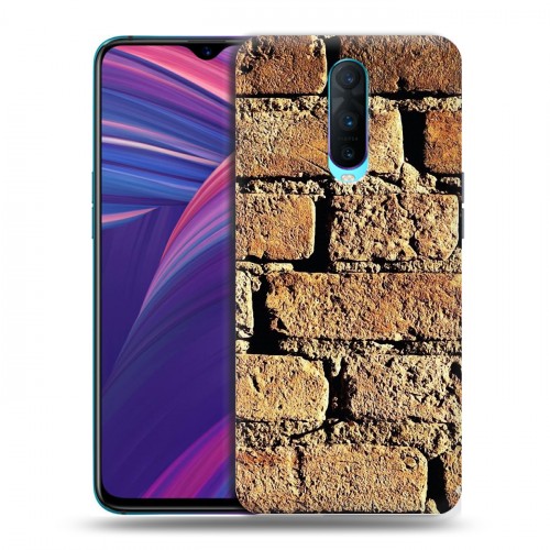 Дизайнерский пластиковый чехол для OPPO RX17 Pro Кирпич