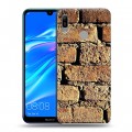 Дизайнерский пластиковый чехол для Huawei Y6 (2019) Кирпич