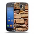 Дизайнерский пластиковый чехол для Samsung Galaxy S4 Active Кирпич