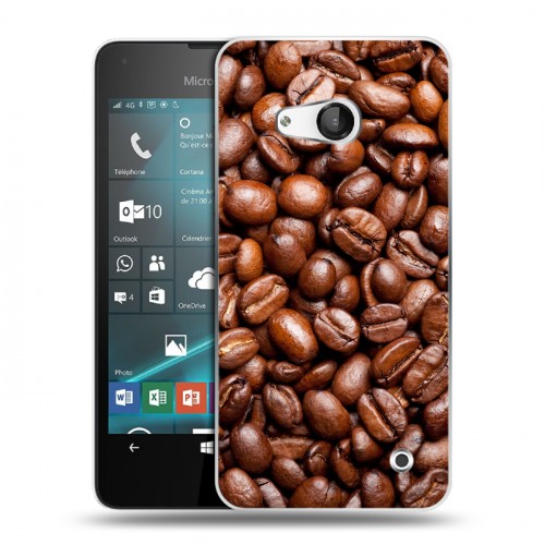 Дизайнерский пластиковый чехол для Microsoft Lumia 550 Кофе