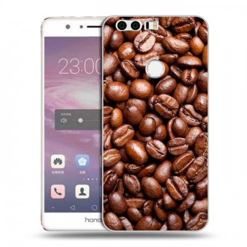 Дизайнерский пластиковый чехол для Huawei Honor 8 Кофе