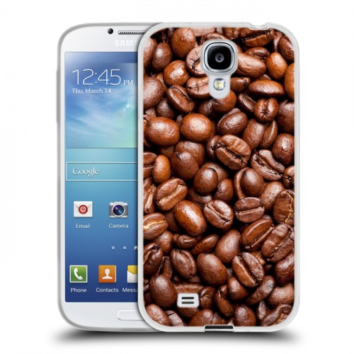 Дизайнерский пластиковый чехол для Samsung Galaxy S4 Кофе