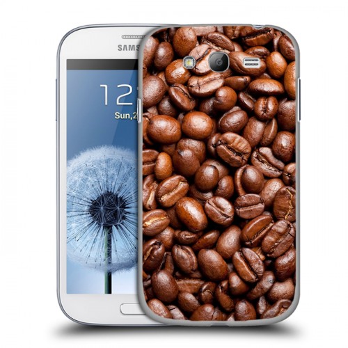 Дизайнерский пластиковый чехол для Samsung Galaxy Grand Кофе