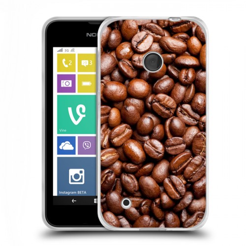 Дизайнерский пластиковый чехол для Nokia Lumia 530 Кофе