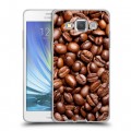 Дизайнерский пластиковый чехол для Samsung Galaxy A5 Кофе