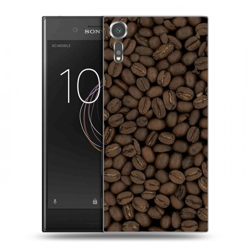 Дизайнерский пластиковый чехол для Sony Xperia XZs Кофе