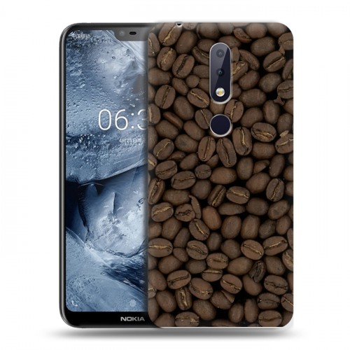 Дизайнерский пластиковый чехол для Nokia 6.1 Plus Кофе