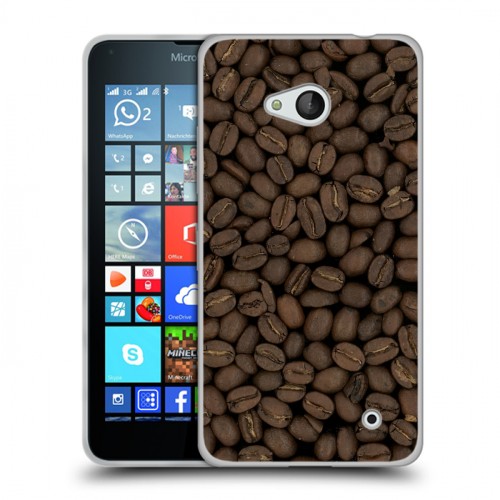 Дизайнерский пластиковый чехол для Microsoft Lumia 640 Кофе