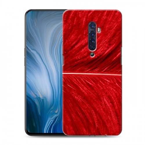 Дизайнерский пластиковый чехол для OPPO Reno2 Z Перья