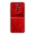 Дизайнерский силиконовый чехол для Xiaomi RedMi 9 Перья