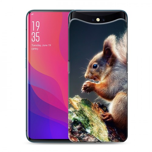 Дизайнерский силиконовый чехол для OPPO Find X Грызуны