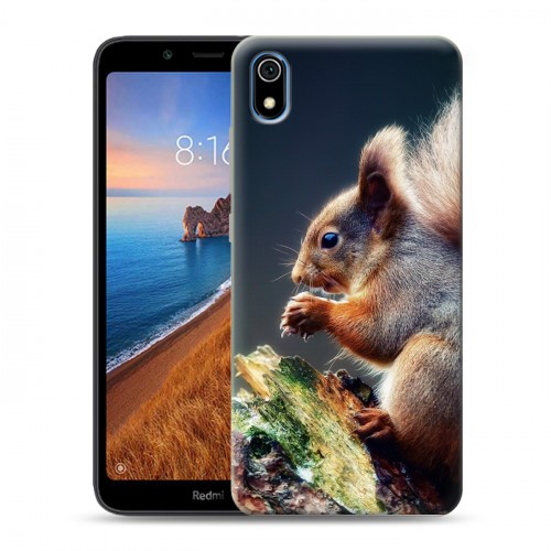 Дизайнерский силиконовый чехол для Xiaomi RedMi 7A Грызуны