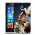 Дизайнерский пластиковый чехол для Microsoft Lumia 435 Грызуны