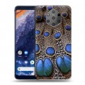 Дизайнерский пластиковый чехол для Nokia 9 PureView Перья