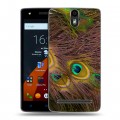 Дизайнерский силиконовый чехол для Wileyfox Storm Перья