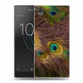 Дизайнерский пластиковый чехол для Sony Xperia L1 Перья