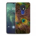 Дизайнерский силиконовый чехол для Nokia 6.2 Перья