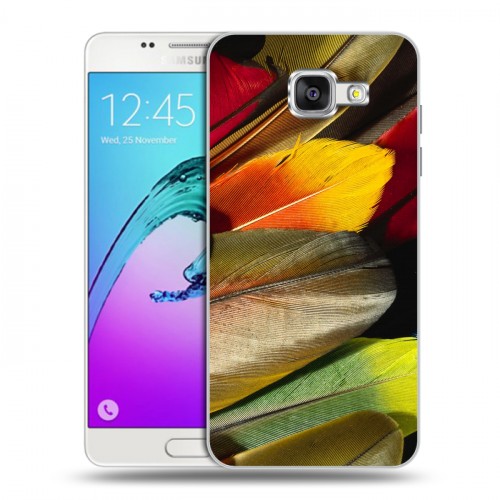 Дизайнерский силиконовый чехол для Samsung Galaxy A5 (2016) Перья
